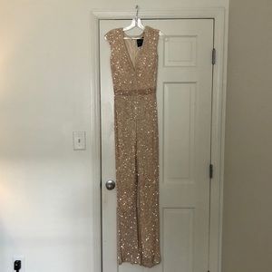 Mac Duggal jump suit